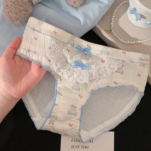 一秒心动的可爱奶油小熊内内~