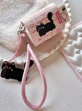 适用OPPO Enco Air4新声版保护套Air4 Pro蓝牙耳机壳Free4皮质Clip翻盖软壳R3 Pro挂绳X3可爱卡通防摔Air2盒