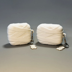 木乃伊绷带适用vivotws5保护套硅胶vivotws5hifi版蓝牙耳机壳iqootws5保护壳防摔vivo iqoo tws 4充电仓盒2e