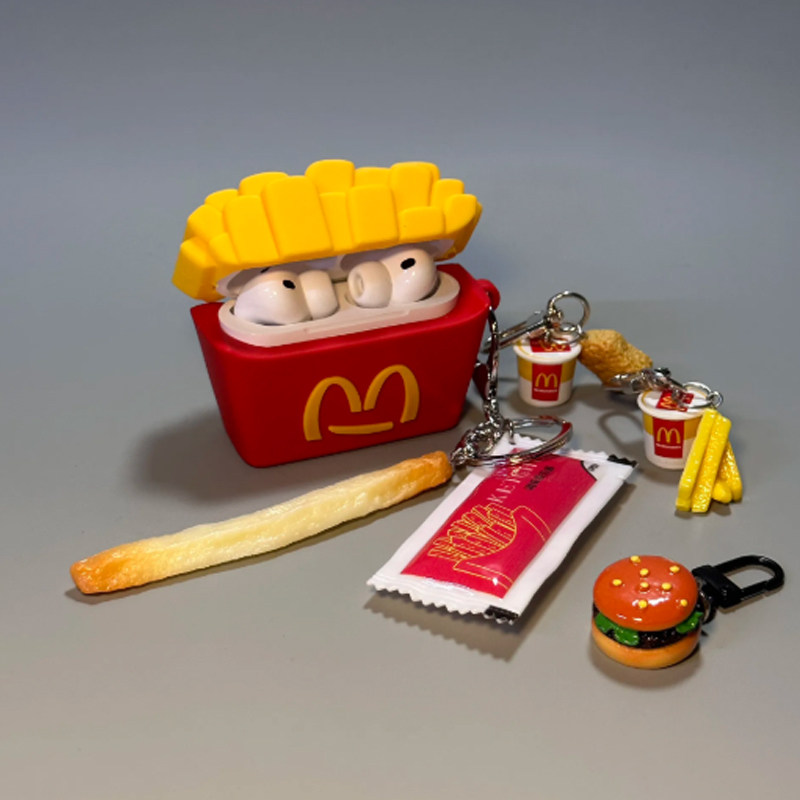 薯条适用华为freebuds7i保护套freeclip2保护壳freebuds 6i/5i无线蓝牙耳机套pro5盒pro4硅胶se4anc/4e/se3新