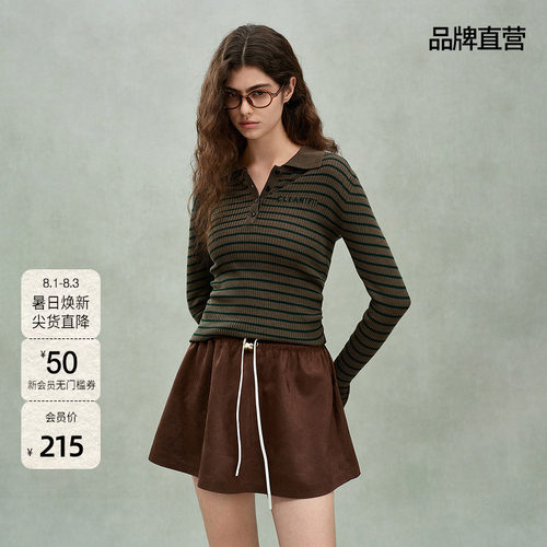 【可机洗100%美丽诺羊毛】OCH.欧时力120支毛衣无缝一体春