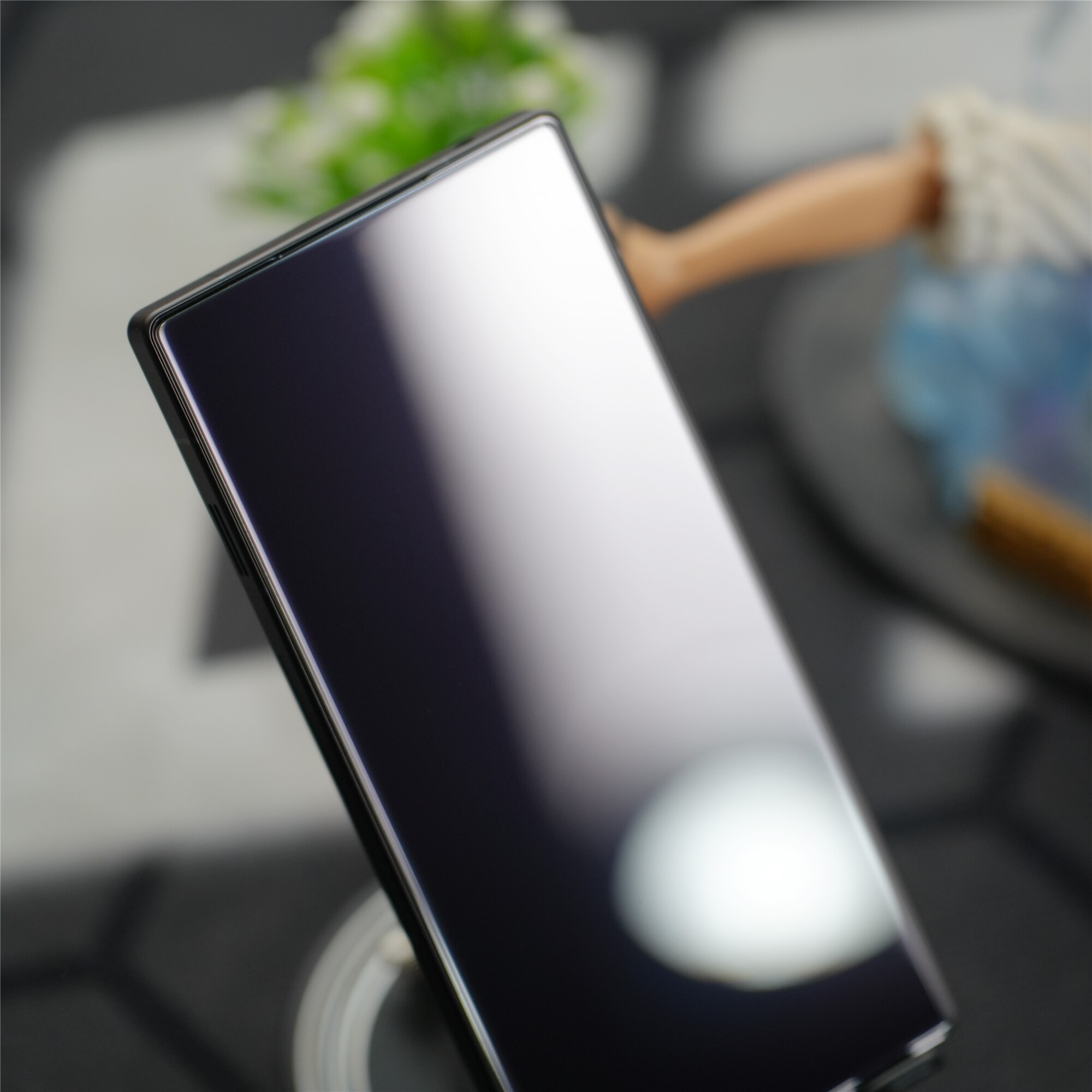 FY【新版】适用红魔11pro/11pro+系列超声波指纹全透明大弧边高铝大覆盖玻璃钢化膜【六孔定位盒】高清/AR