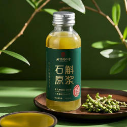 霍山石斛原浆官方旗舰店正品搭铁皮枫斗有什么功效的与作用泡水喝