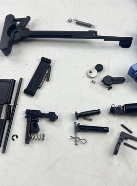 司骏HK416D玩具网球拍 拉机柄 排障杆 抛壳窗快慢机销钉波壳护弓