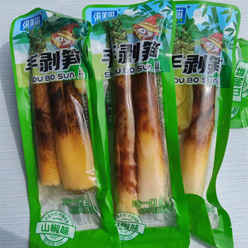 渝美滋手剥笋尖线下商超同款零食