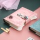 覆古密码 本带锁创意日记本简约学生书写卡通笔记本日韩加厚少女心