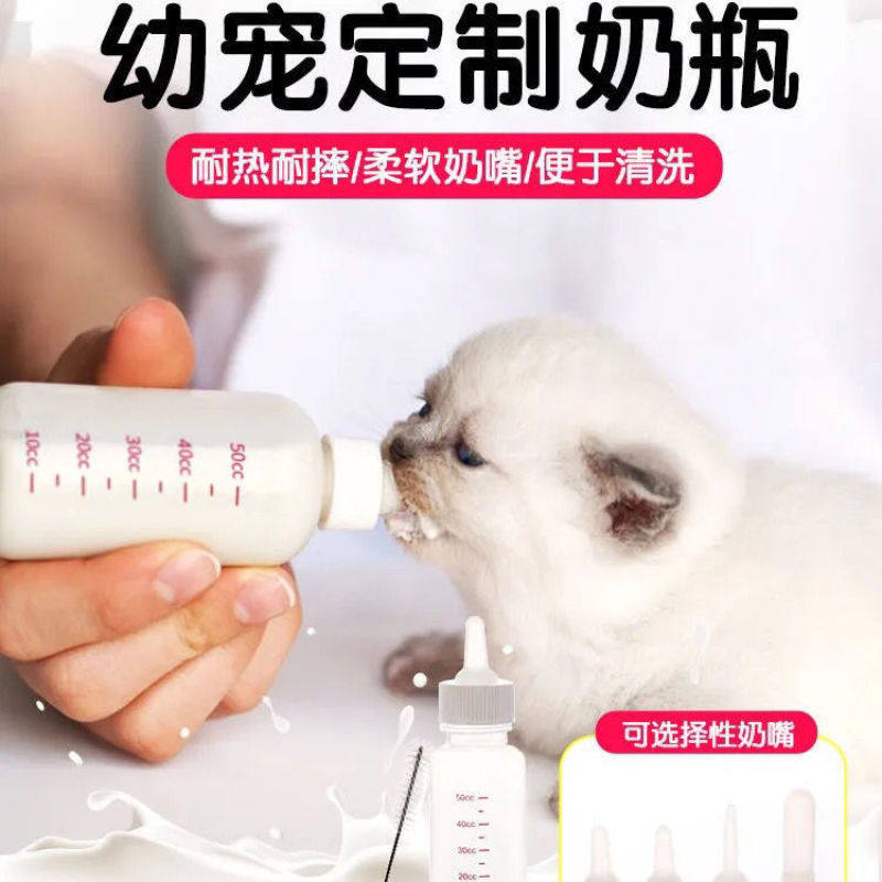 猫咪奶瓶成年三岁以上猫用狗用喂奶器喂食奶嘴幼猫新生幼犬瓶小猫图片