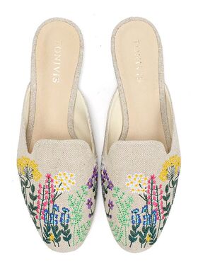 2021 Terlik Slides Hemp Rubber Spring/autumn Canvas Zapatos