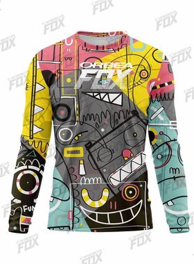 ORBEA FOX-Camiseta de manga larga para hombre, ropa de dise?