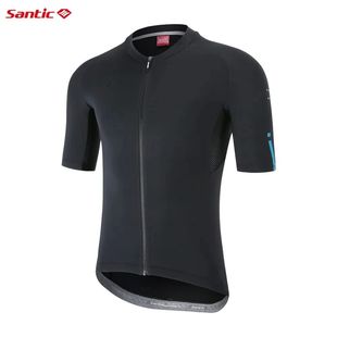 Santic-camisetas de ciclismo para hombre, camisa deportiva p