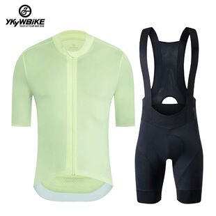 YKYWBIKE-Conjunto de Ropa de Ciclismo para hombre, Maillot y