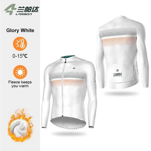 Lameda-Jersey de Ciclismo de lana para hombre y mujer, Jerse