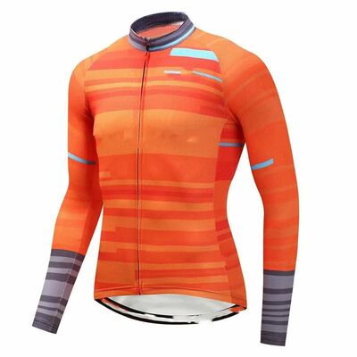 2021 venta caliente de ciclismo de manga larga camisetas con
