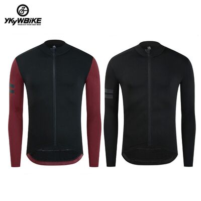 YKYWBIKE-Jersey de ciclismo térmico para hombre, Chaqueta l
