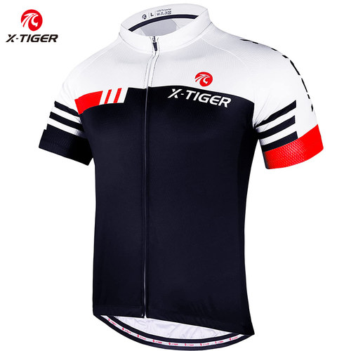 X-TIGER Quick Dry Cycling Jerseys Summer Short Sleeves MTB B