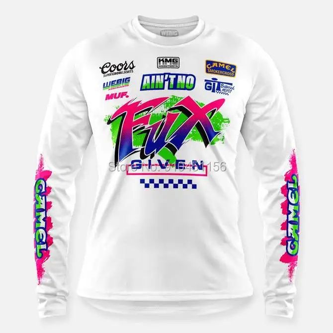 Camiseta de motocross para bicicleta de carretera, jersey de