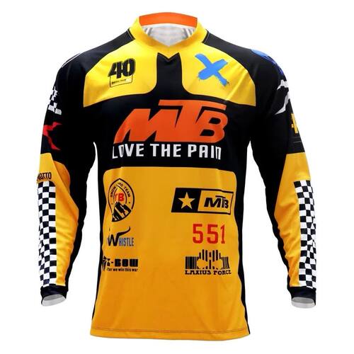 Camiseta de ciclismo profesional para hombre, Jersey de seca