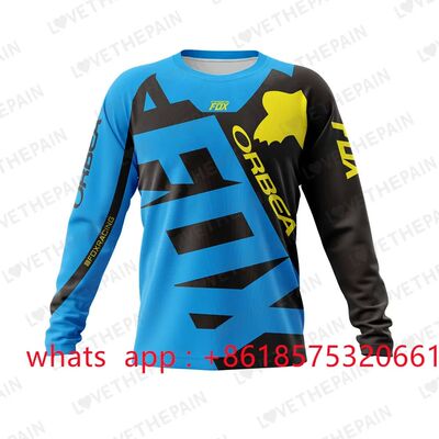 ORBEAFOX-camisetas de Motocross para hombre, ropa deportiva