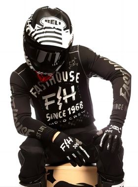 Fasthouse Motocross Jersey Maillot Ciclismo Hombre DH MOTO M