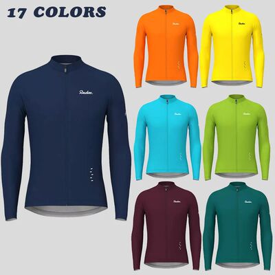 Raudax-camisetas de Ciclismo de manga larga, ropa para bicic