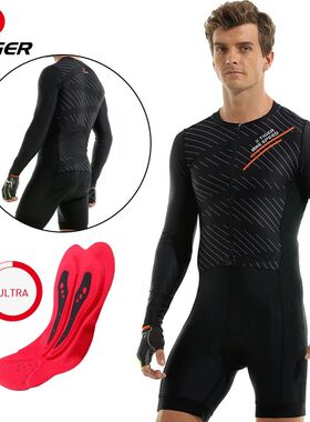 Mono de Ciclismo de triatlón para hombre, traje de biciclet