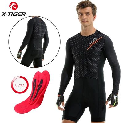 Mono de Ciclismo de triatlón para hombre, traje de biciclet