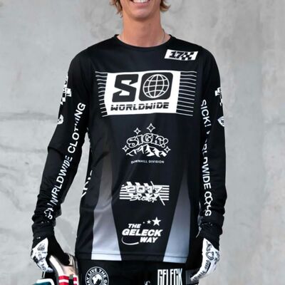 Camiseta de manga larga para Motocross, Jersey de secado rá