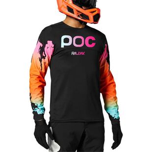 RAUDAX-Camiseta de Ciclismo POC para hombre, Ropa de equipo