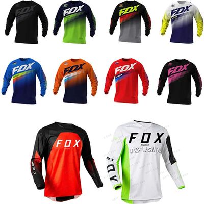 Camiseta de Motocross para hombre y mujer, ropa para bicicle