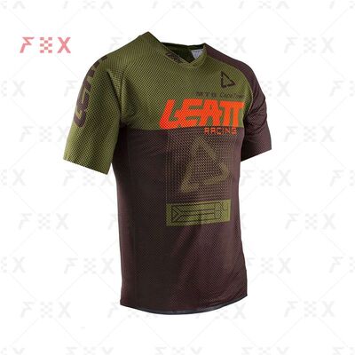 2021 Men Downhill T-shirt Short Sleeve Mountain Bike Jersey