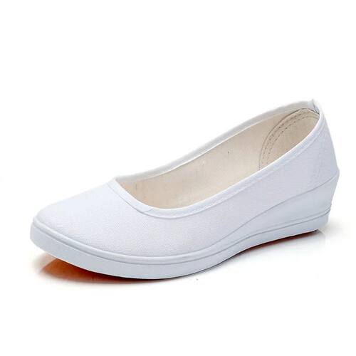 Fashionable White Nurse Shoes Beauty Salon Work Comfortable