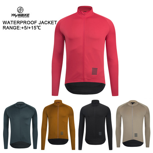 YKYWBIKE Waterproof Cycling Jacket Men Rainproof MTB Bike Wi