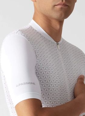 La passione-Camiseta de ciclismo profesional para hombre, ma