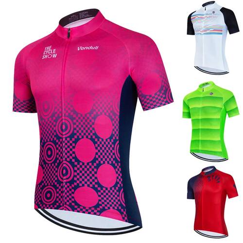 2023 New Men Short Sleeve Bicycle Jersey Summer Cycling MTB