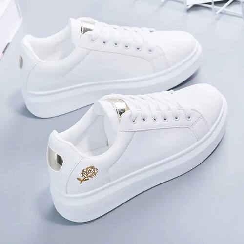 Fashion White Breathable Women Running Shoes 2023 Spring Aut