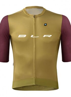 BIEHLER-Camiseta de manga corta de secado rápido para hombr