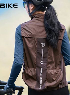 INBIKE-Chaleco de ciclismo sin mangas para mujer, chaqueta d