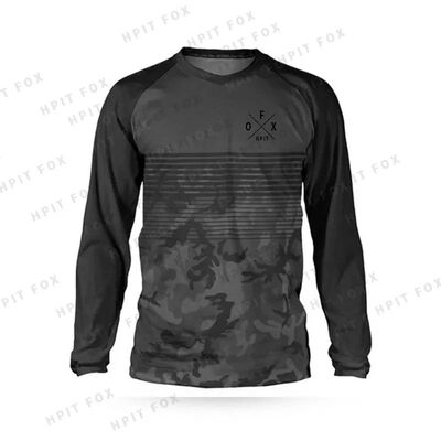 Hpit Fox-camisetas de Motocross para hombre, ropa deportiva