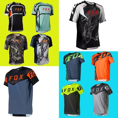 Camisetas de descenso http Fox para hombre, ropa deportiva p