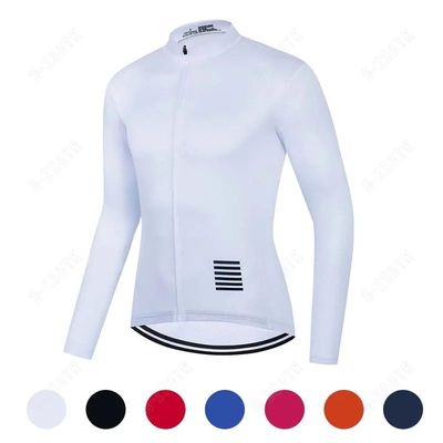Camisetas de Ciclismo de manga larga para Hombre, ropa de eq