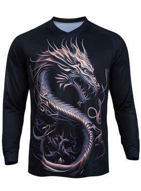 Camisetas de Motocross para hombre, ropa deportiva para bici