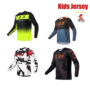 para Motocross sec Jersey bicicleta ni?os Camiseta