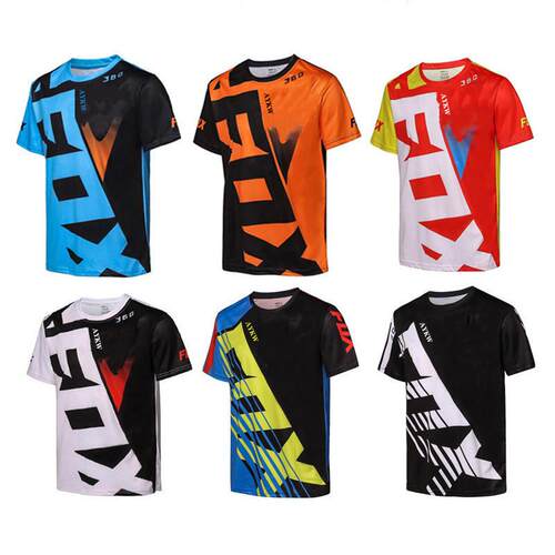 Cycling Jersey Men Fox Mtb Jersey Downhill Mountain Bike Mai