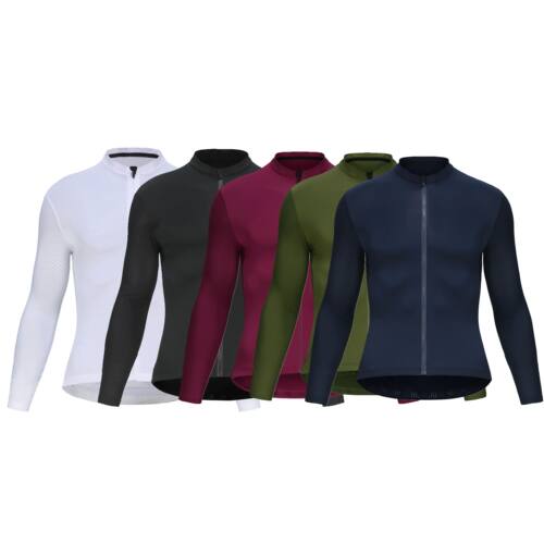 Rsantce-Camiseta de manga larga de ciclismo para hombre y mu