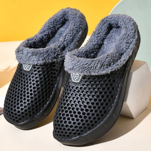 Couple Style Men's and Women's Cotton Slippers Winter Warm P