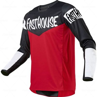 Camiseta de Motocross para ciclismo, Fasthouse Maillot de DH