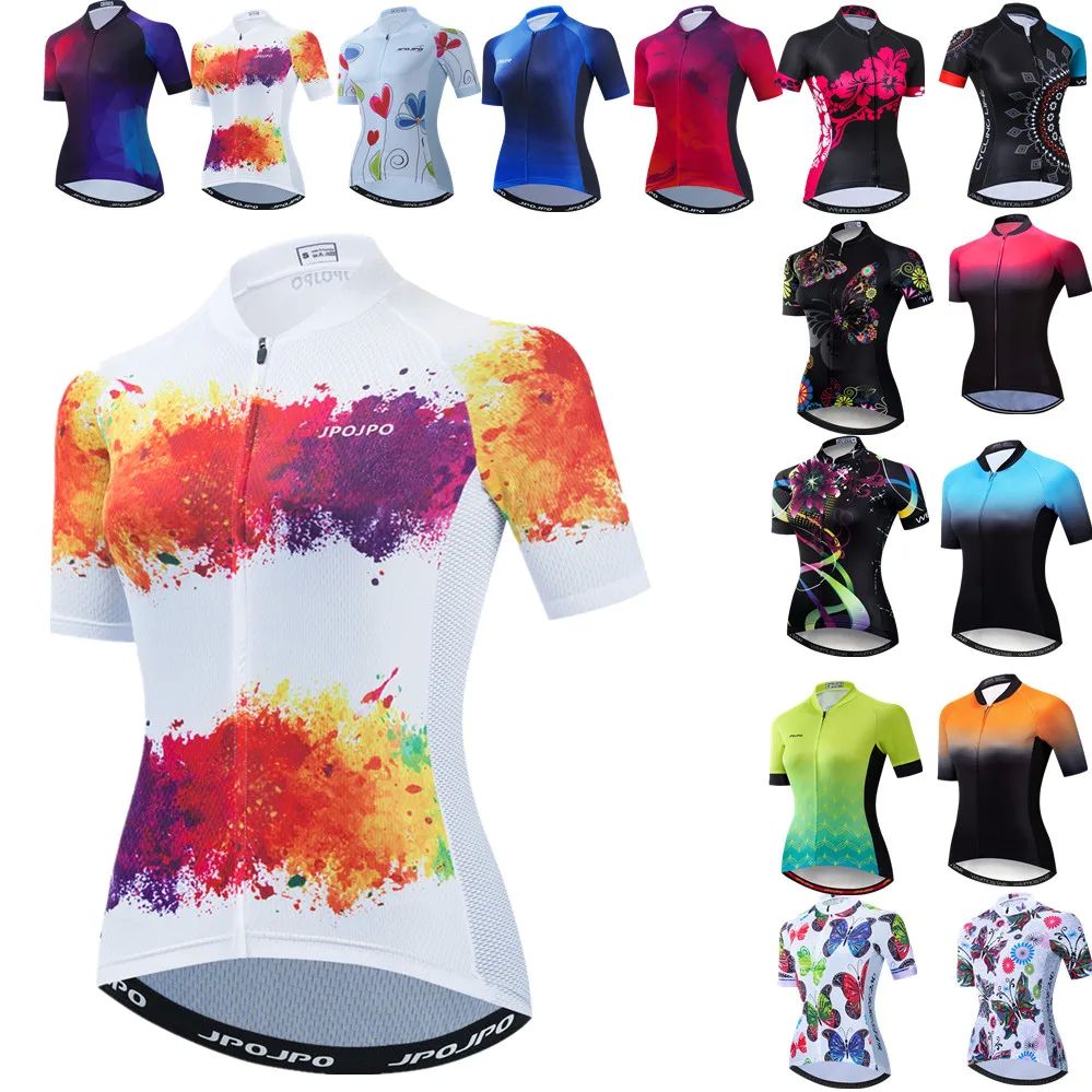 Cycling Jersey Women Bike Mountain Road MTB Top Female Bicyc