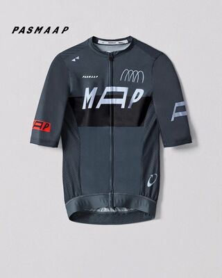 PASMAAP-Camiseta de Ciclismo para Hombre, Maillot de manga c