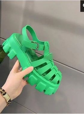 Women's Roman Style Thong Sandals Breathable Hollow out Thic