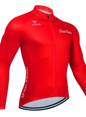 Jersey de Ciclismo de manga larga para hombre, ropa deportiv